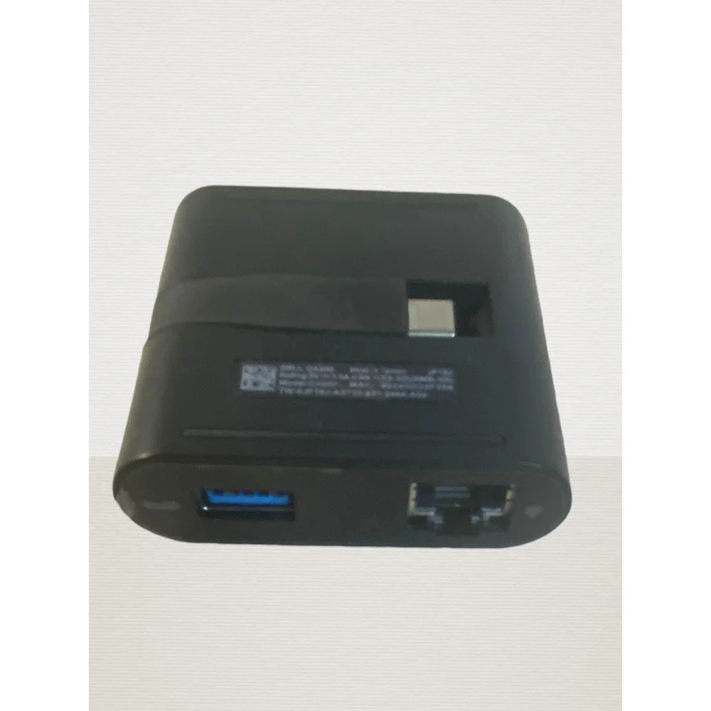 Dell DA200 USB-C to HDMI/VGA/Ethernet/USB 3.0 Adapter - Black (470-ABRY)